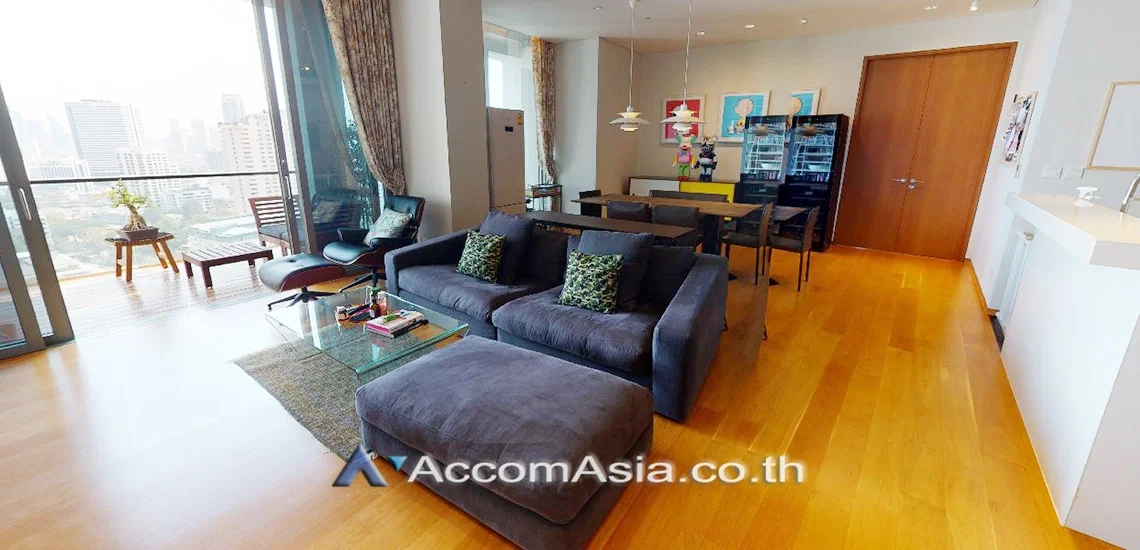 รูป 🔼🔽 AccomA 📩 Condominium with skyline view in Sathorn (AA29387) - รูปที่ 2/16