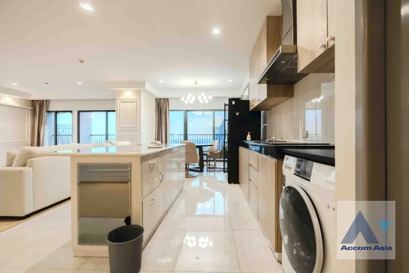 รูป 🔼🔽 AccomA 📩 Luxury condo with city view, separate bedroom and closed kitchen (AA34367) - รูปที่ 5/18