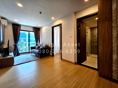 Condos for rent : For Rent !! Supalai Prime Rama 9, 2 Bedroom 51 sqm. Fully-furnished near MRT Rama9 Station, Ratchadapisek Rd., Pethburi Rd.