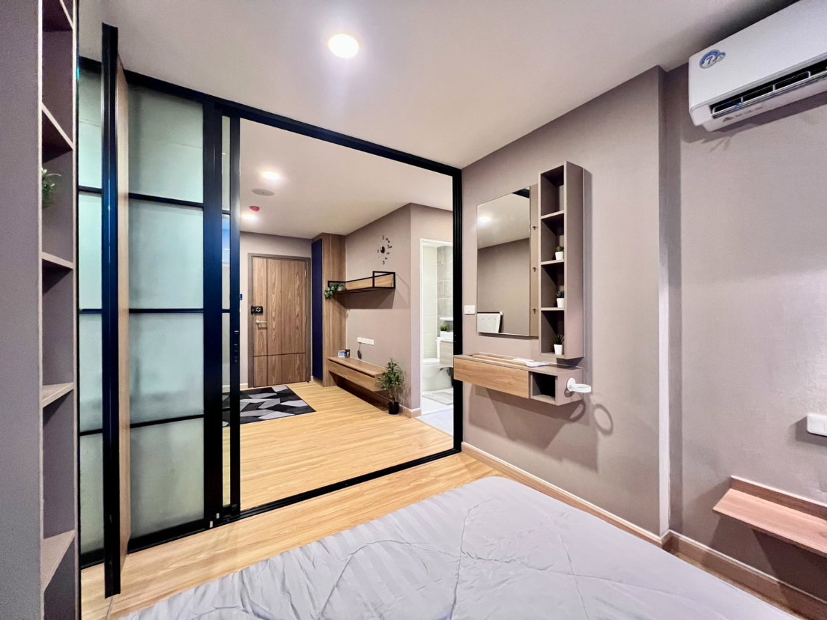 รูป เจ้าของขายเองไม่ผ่านนายหน้า ที่ The Cube Loft นวลจันทร์ โทร 082-641-4199 ห้องสวยพร้อมอยู่ - รูปที่ 4/12