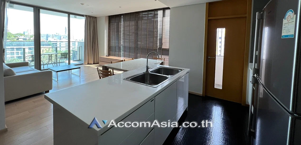 รูป 🔼🔽 AccomA 📩 2 BR Condominium @Aequa Residence Sukhumvit 49 (AA30014) - รูปที่ 4/13