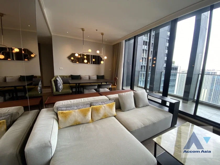รูป 🔼🔽 AccomA 📩 Penthouse,Fully Furnished,Duplex Condo 3 BR Condominium @Noble Ploenchit (AA25140) - รูปที่ 3/20