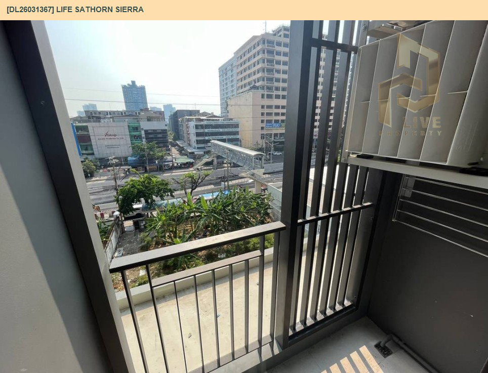 รูป DL26031367 ให้เช่าคอนโด ไลฟ์ สาทร เซียร์รา (Life Sathorn Sierra) ใกล้ BTS ตลาดพลู พร้อมเข้าอยู่ โทรด่วน 0800343450 LineID @655ebbvc - รูปที่ 18/18