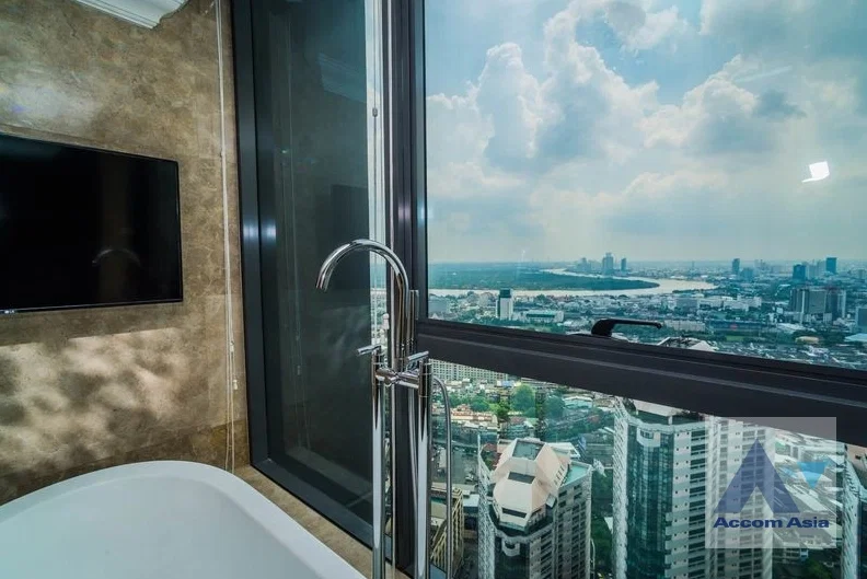 รูป 🔼🔽 AccomA 📩  Elegant condo with river view and classic interior (AA19096) - รูปที่ 15/19