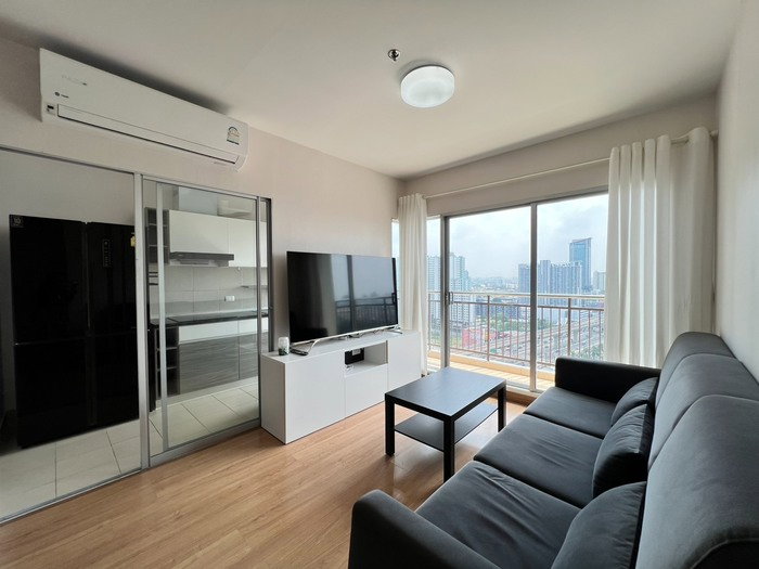 รูป 🔔🔔ห้องว่างพร้อมอยู่!! Supalai Veranda Rattanathibet 2Bed2Bath 64 ตร.ม.ชั้น 21 แต่งครบ ใกล้ MRT บางกระสอ🔔🔔สนใจ LINE ID: @atfirm📲 - รูปที่ 4/22