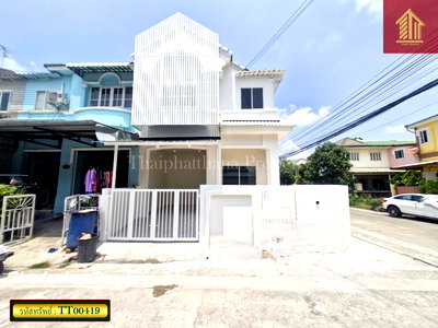 ทาวน์โฮม วิทยาลัยเทคนิคสมุทรปราการ : ทาวน์เฮ้าส์หลังริม รีโนเวทใหม่ ลัลลี่วิลล์ 1 ศรีนครินทร์-เทพารักษ์ แพรกษา เมืองสมุทรปราการ