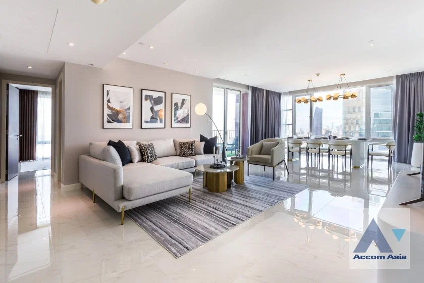 รูป 🔼🔽 AccomA 📩 Pet friendly 3 BR Condominium @Fullerton Sukhumvit (AA34767) - รูปที่ 2/20