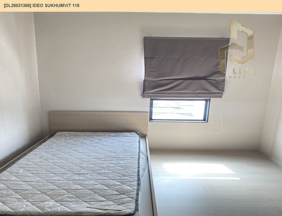 รูป DL26031366 ให้เช่าคอนโด ไอดีโอ สุขุมวิท 115 (IDEO Sukhumvit 115 ) ใกล้ BTS ปู่เจ้า พร้อมเข้าอยู่ โทรด่วน 0800343450 LineID @655ebbvc - รูปที่ 16/17