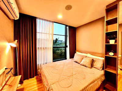 Condos for sale : Selling with existing tenant! Transfer fees waived! The Cube Loft Nuanchan, fully furnished 1-bedroom unit. Beautiful room, great price!