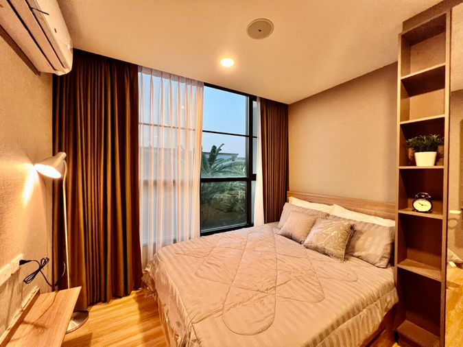 เจ้าของขายเอง The Cube Loft นวลจันทร์ มีเฟอร์ครบ 1 ห้องนอน ห้องสวย ราคาดีมากก