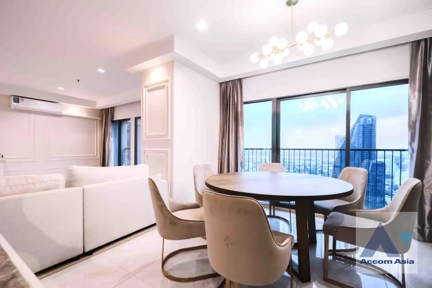 รูป 🔼🔽 AccomA 📩 Luxury condo with city view, separate bedroom and closed kitchen (AA34367) - รูปที่ 3/18