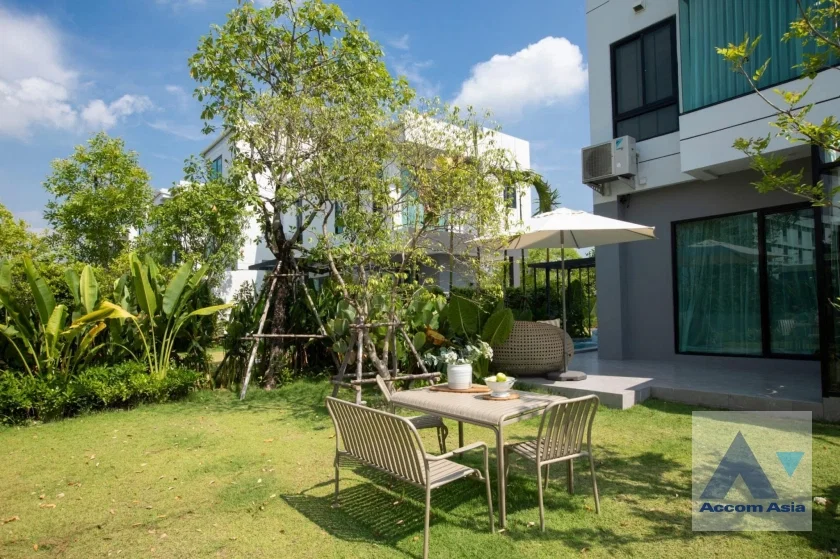 picture 🔼🔽 AccomA 📩 Private Swimming Pool 3 BR House @Altitude Forest Onnut-Latkrabang (AA42835) - 17/17