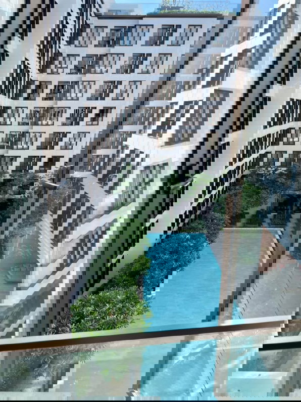 รูป [VR0199]🔥 45,000/เดือน | Chapter Thonglor 25 ห้องมุมวิวสระ 2BR/2BA มีอ่างอาบน้ำ พร้อมอยู่! 🔥 - รูปที่ 6/8