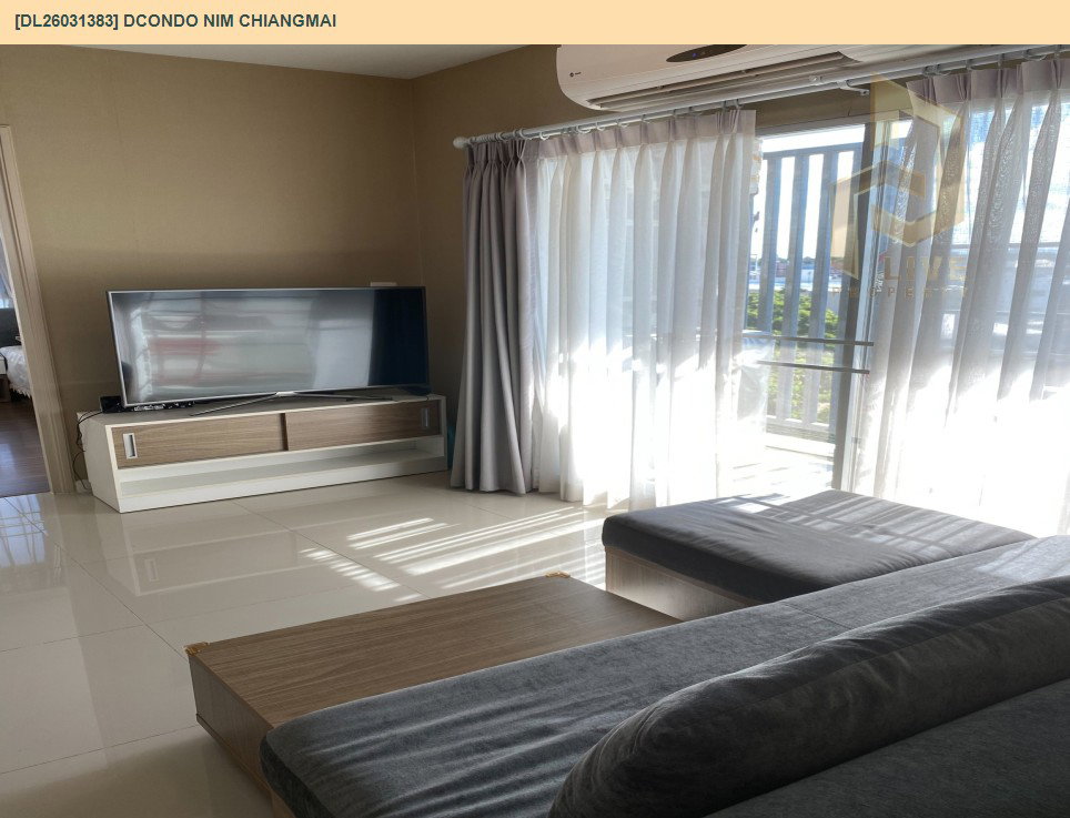 รูป DL26031383 ขายคอนโด ดีคอนโด นิม เชียงใหม่ (dcondo Nim Chiangmai) ใกล้ - พร้อมเข้าอยู่ โทรด่วน 0653619502 LineID @897iyzll - รูปที่ 15/19