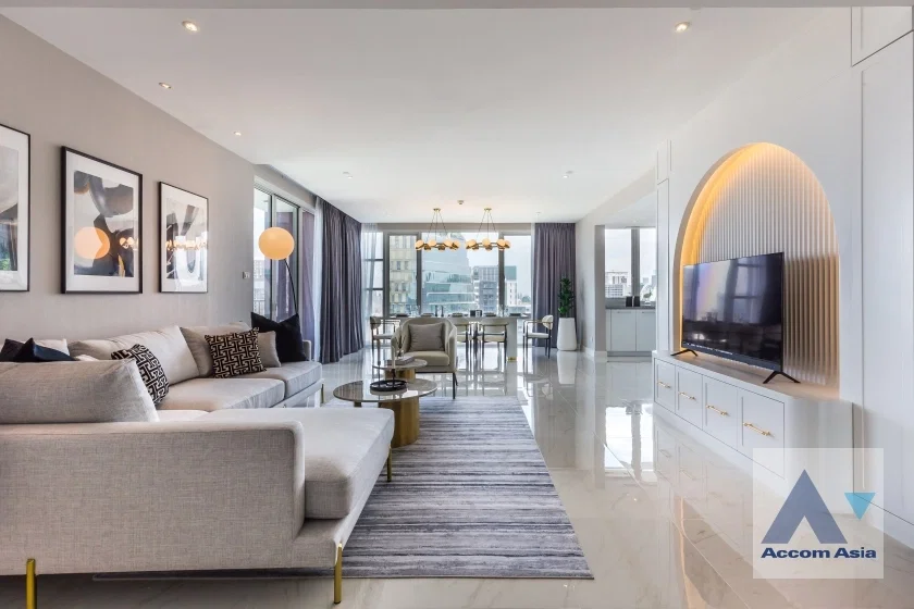 รูป 🔼🔽 AccomA 📩 Pet friendly 3 BR Condominium @Fullerton Sukhumvit (AA34767) - รูปที่ 1/20