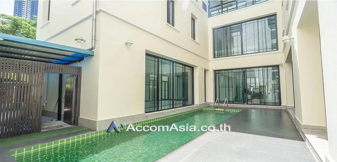 รูป 🔼🔽 AccomA 📩 Spacious house for rent with Private pool 550m. To BTS Thong lo (65023) - รูปที่ 2/20