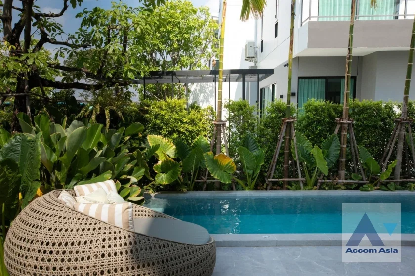 picture 🔼🔽 AccomA 📩 Private Swimming Pool 3 BR House @Altitude Forest Onnut-Latkrabang (AA42835) - 16/17