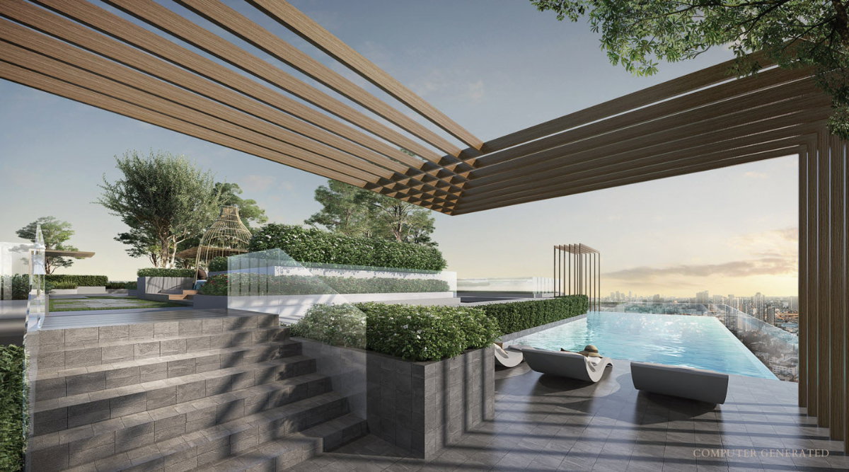 รูป ลดสุดใจ ฟรีค่าโอน ฟรีเฟอร์นิเจอร์! ESQUE สุขุมวิท 101/1 คอนโด Low-Rise ห้องหน้ากว้าง 24 ตร.ม. แต่งครบ พร้อมอยู่ เพียง 2.4 ล้าน! ใกล้ BTS ปุณณวิถี - รูปที่ 93/105