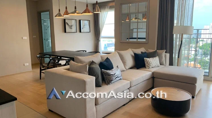 picture 🔼🔽 AccomA 📩 City-view condo with soft modern décor at HQ Thonglor (AA19423) - 6/6