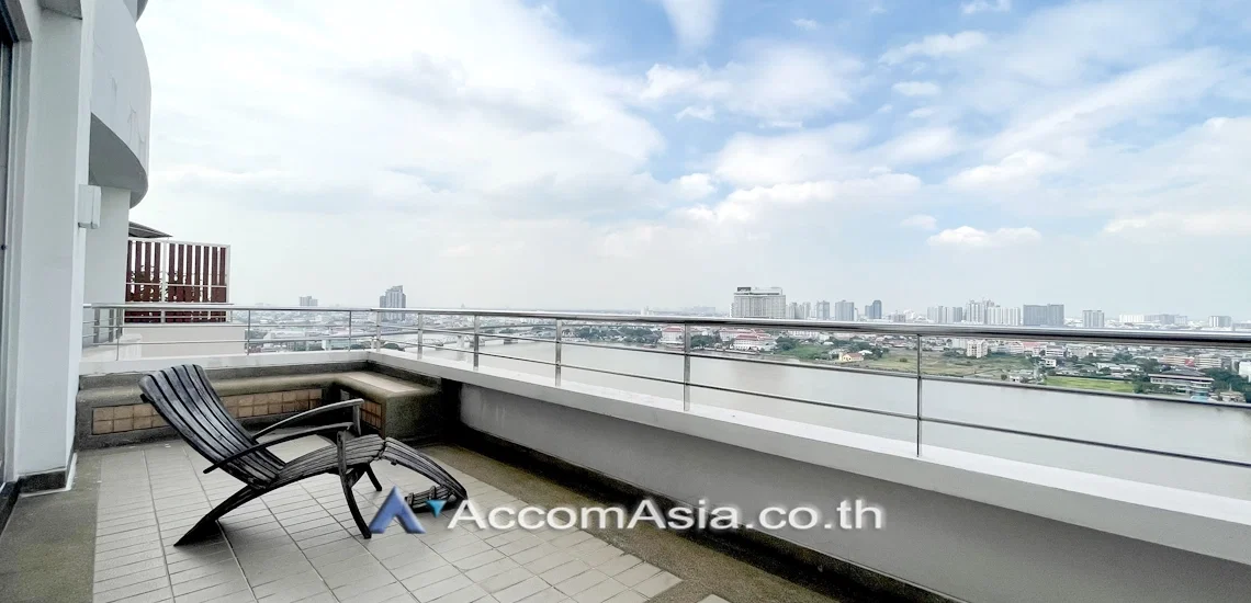 รูป 🔼🔽 AccomA 📩 Big Balcony,Penthouse,Riverside / River View 3 BR Condominium @River Heaven (1521413) - รูปที่ 14/18