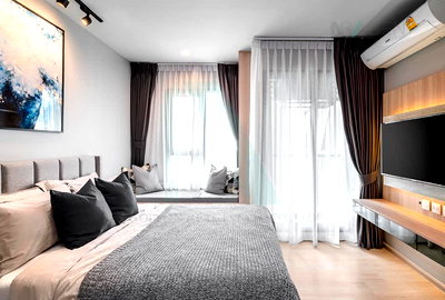 Condos for rent : For rent condo LIFE ONE WIRELESS Building 1, Floor 38,Studio, Room size 25.00 sqm