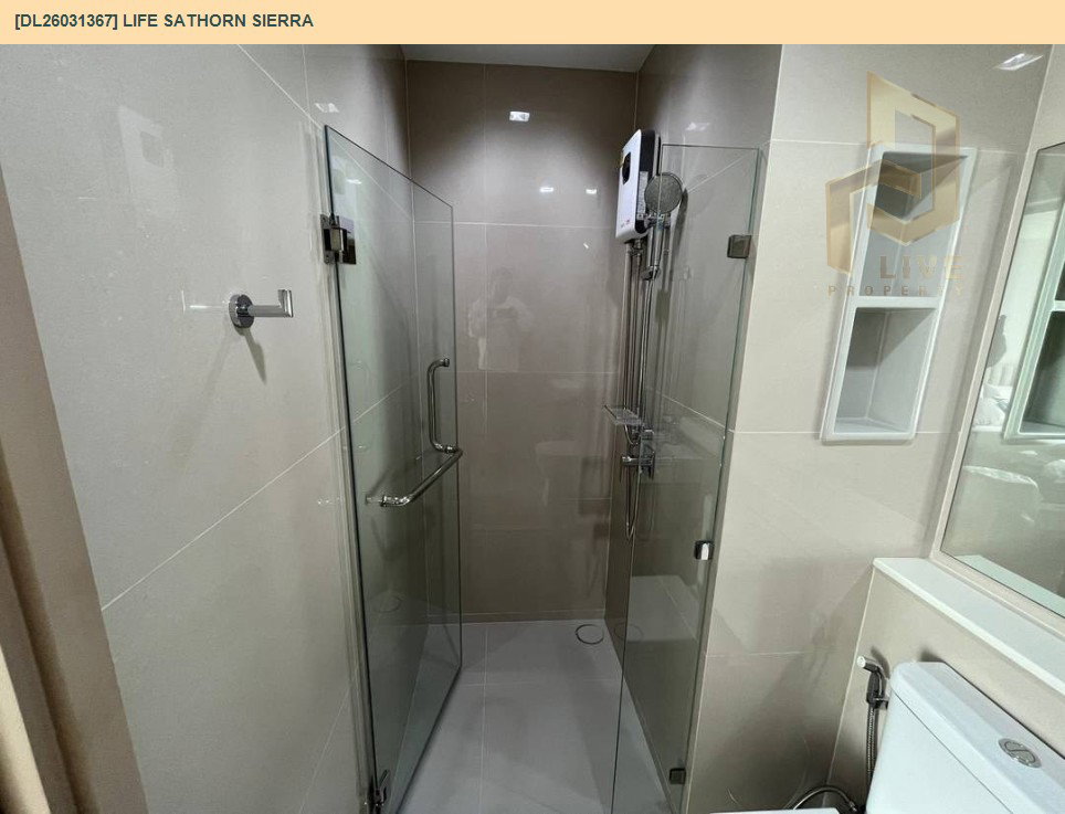 รูป DL26031367 ให้เช่าคอนโด ไลฟ์ สาทร เซียร์รา (Life Sathorn Sierra) ใกล้ BTS ตลาดพลู พร้อมเข้าอยู่ โทรด่วน 0800343450 LineID @655ebbvc - รูปที่ 17/18