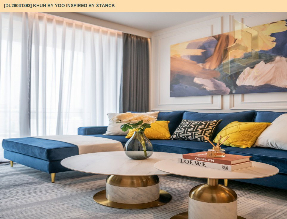 รูป DL26031393 ขายคอนโด คุณ บาย ยู อินสไปร์ บาย สตาร์ค (KHUN by YOO inspired by Starck) ใกล้ BTS ทองหล่อ พร้อมเข้าอยู่ โทรด่วน 0656259498 LineID @257sxzzu - รูปที่ 3/22