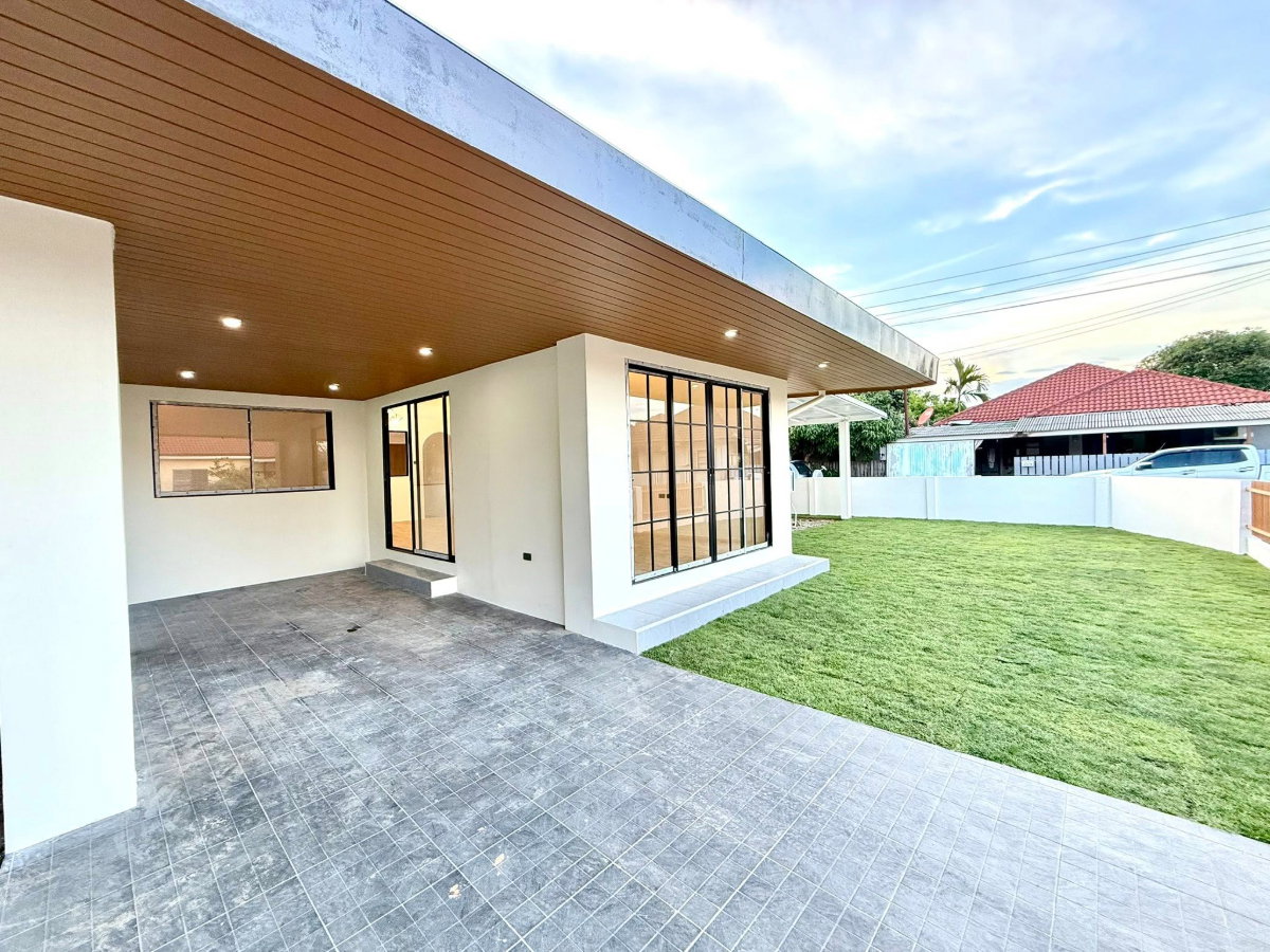 รูป ขายบ้านเดี่ยวชั้นเดียว 64 ตรว. 3 นอน 2 น้ำ ใกล้ Meta Mall เชียงใหม่แค่ 8 นาที ขายขาดทุน 5 แสน (H404) T.094-651-1456  - รูปที่ 5/24