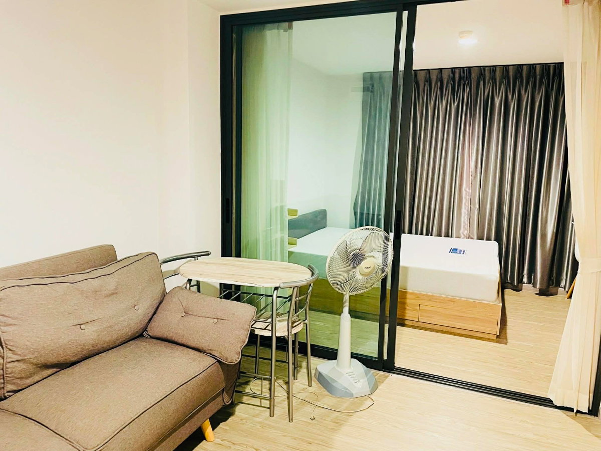 รูป โพลิส คอนโด สุขสวัสดิ์ 64 ตรงข้าม Big C ประชาอุทิศ 69 เขตราษฎร์บูรณะ  ✅ อาคาร B ชั้น 5 วิวสระว่ายน้ำ🌃 - รูปที่ 3/8