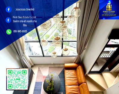 คอนโดให้เช่า : 🌟 Knightsbridge Prime Sathorn | High Floor Duplex | BTS Chong Nonsi🔹