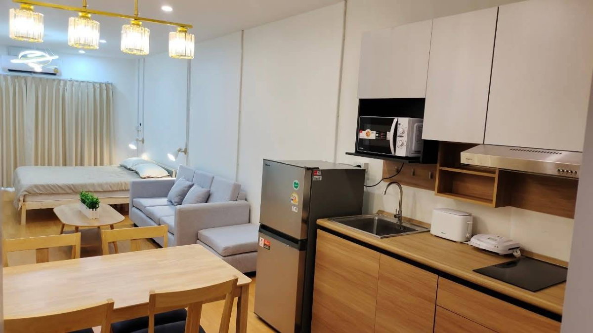 รูป ขายบ้าน 3 ชั้น ในเมืองเชียงใหม่ ย่านสันติธรรม ตกแต่งพร้อมอยู่ ทำ Hostel หรือ Airbnb ได้ (H398) T.0946511456 - รูปที่ 9/14