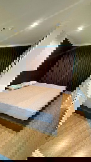 รูป ให้เช่า คอนโด ลุมพินี เพลส พระราม 9-รัชดา ตึก D ชั้น 17 ของครบ เพียง 15,000 บาท เท่านั้น - รูปที่ 3/12