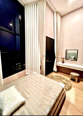 คอนโดให้เช่า : Knightsbridge space sukhumvit rama 4  ขนาด 40 ตร.ม ชั้น 10  2 ห้องนอน 1 ห้องน้ำ  ห้องมุม ปลอดโปร่ง วิวสวย