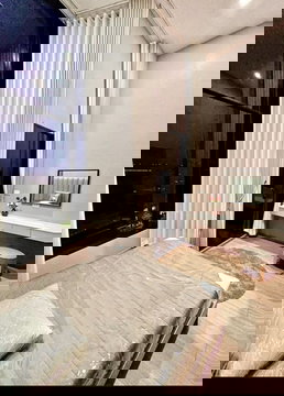 Knightsbridge space sukhumvit rama 4  ขนาด 40 ตร.ม ชั้น 10  2 ห้องนอน 1 ห้องน้ำ  ห้องมุม ปลอดโปร่ง วิวสวย