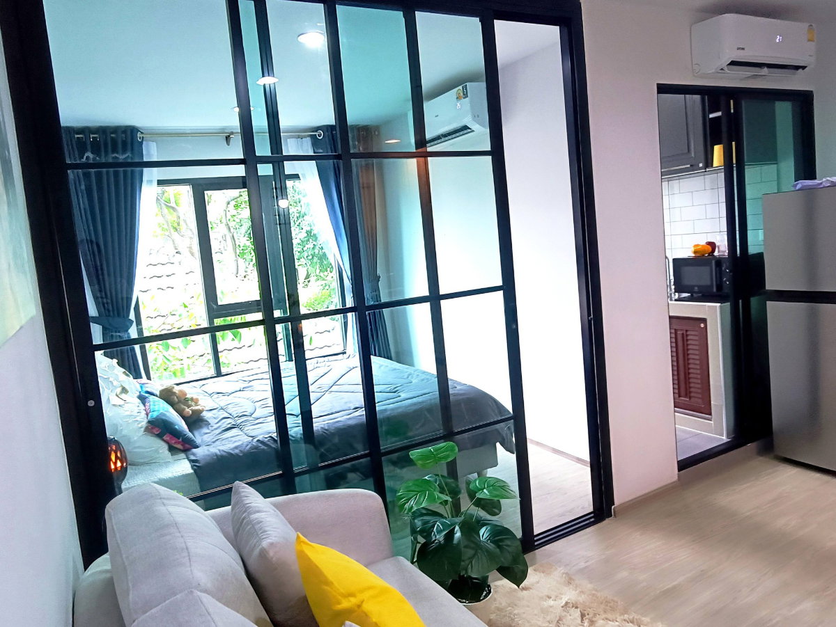 รูป [VR0201]🔥 11,500/เดือน | Rye Condo สุขุมวิท 101/1 ใกล้ BTS ปุณณวิถี | มีเครื่องซักผ้า & แอร์ 2 ตัว! 🔥 - รูปที่ 12/16