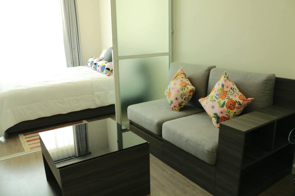 รูป 🏢 ให้เช่าคอนโด D Condo Ping เชียงใหม่ ตึก B วิวสวน + สระว่ายน้ำ - รูปที่ 17/19