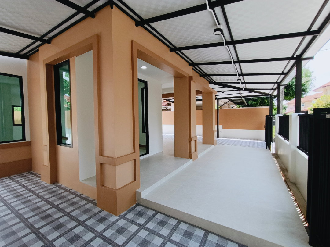 รูป ขายบ้านเดี่ยว 2 ชั้น บ้านฟ้ากรีนพาร์ค เฟส2 รังสิต-คลอง2 มี 3 ห้องนอน 2 ห้องน้ำ ใกล้ตลาด รีโนเวทพร้อมอยู่ (TS0037) - รูปที่ 4/23