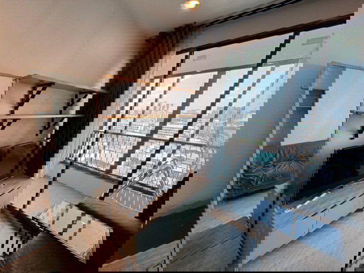 รูป ปล่อยเช่าด่วน!! พร้อมเข้าอยู่ 1 เม.ย. 69 นี้  ใกล้ BTS โพธิ์นิมิตร, ตลาดพลู / จองก่อนได้ก่อน✨ไอดีโอ สาทร - ท่าพระ - รูปที่ 8/22