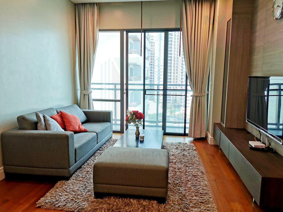 รูป 🚩 ให้เช่าคอนโด ไบร์ท สุขุมวิท 24 อาคาร B ชั้น 12 2 ห้องนอน ขนาด 88.00 ตรม ใกล้ Emquartier - รูปที่ 3/8