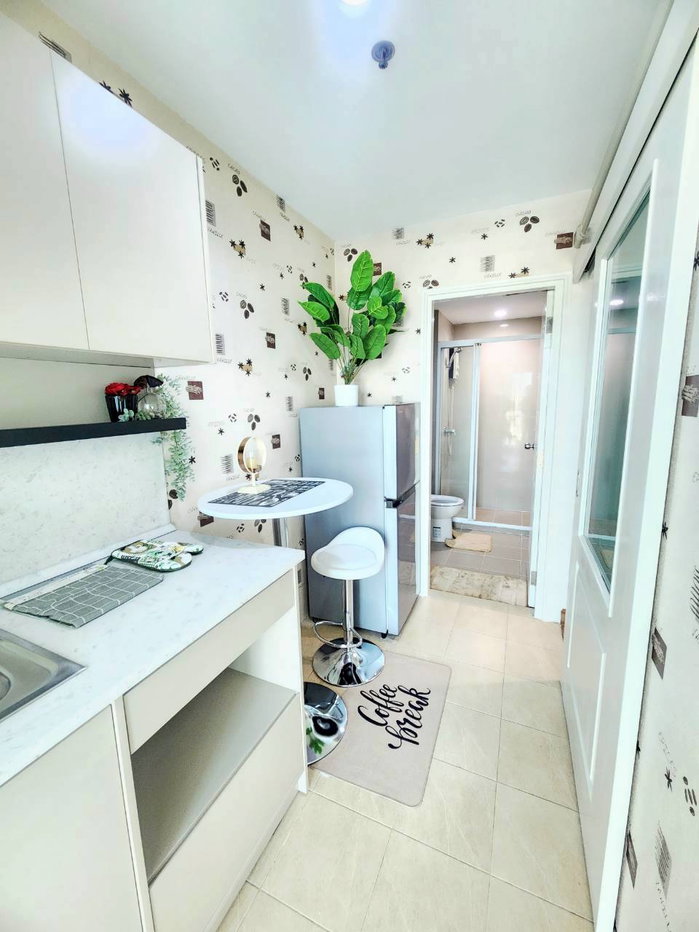 รูป คอนโดแต่งใหม่ สไตล์สวย ใกล้ BTS วงเวียนใหญ่ พร้อมอยู่ เฟอร์ครบ เครื่องใช้ไฟฟ้าครบ แอร์ 2 ตัว ฟรีค่าโอน - รูปที่ 10/23