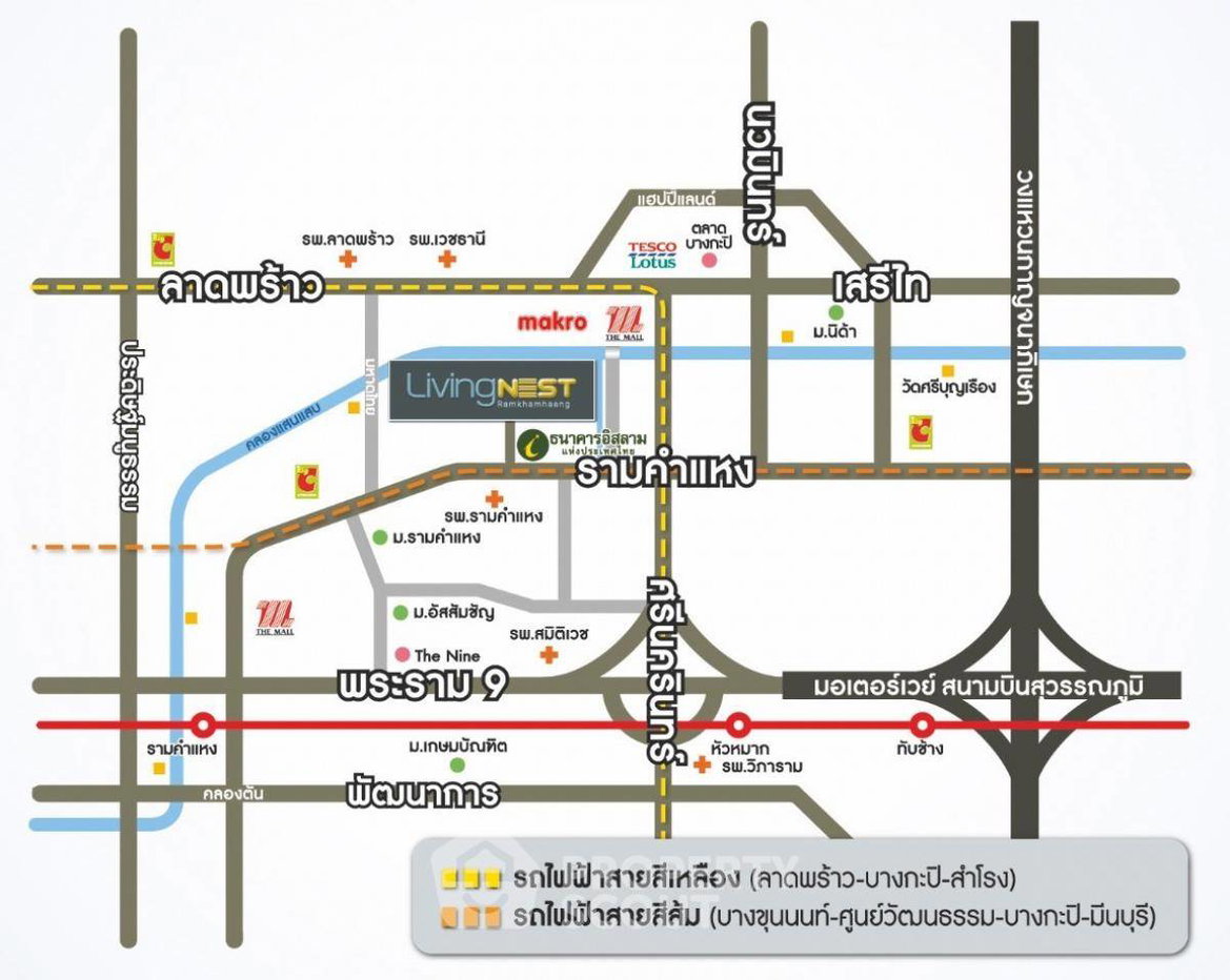 รูป คอนโด 2-ห้องนอน ที่ คอนโด ลิฟวิ่งเนสท์ รามคำแหง ใน หัวหมาก (ID 2758663) - รูปที่ 33/33