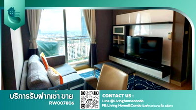 Condos for rent : Urgent rent: Thru Thonglor Condo. Fully equipped with appliances, ready to move in. Near BTS Thong Lor-RW007806