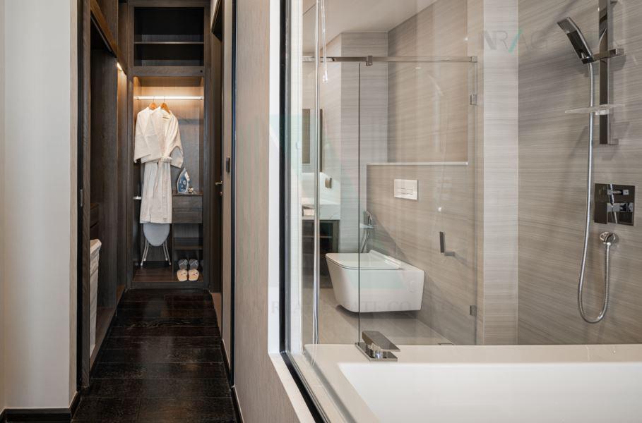 รูป ให้เช่าคอนโด พาร์ค ออริจิ้น ทองหล่อ อาคาร A ชั้น 12A 1 ห้องนอน ขนาด 32.00 ตรม ใกล้ ดองกิ มอลล์ ทองหล่อ - รูปที่ 7/8