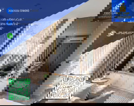 📍 Rhythm Ekkamai Estate • ชั้น 16 | ลมดี วิวโปร่ง • ห้องมุมตำแหน่งหายาก