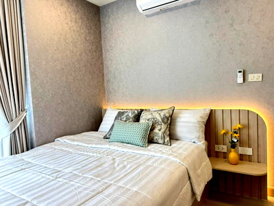 คอนโด เขตลาดกระบัง : ดับร้อน สองห้องนอนทิศเหนือ อยู่แล้วเย็นสบาย❄️ ห้องกว้างงง #ห้องมุม ราคาเพียง 1.89 𝙈𝘽* พร้อมให้เป็นเจ้าของแล้วค่ะ🫣