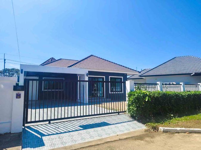 ให้เช่าบ้านเชียงใหม่ สารภี 3 ห้องนอน บ้านชั้นเดียว พื้นที่กว้าง ใกล้โรงเรียนนานาชาติ