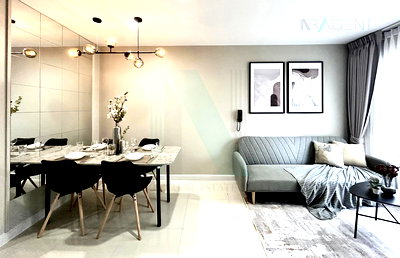 เช่าคอนโด สีลม สาธร : ให้เช่าคอนโด ลุมพินี เพลส วอเตอร์คลิฟ อาคาร 1 ชั้น 10 2 ห้องนอน ขนาด 50 ตรม ใกล้ ห้างสรรพสินค้าเซ็นทรัลพลาซา พระราม 3