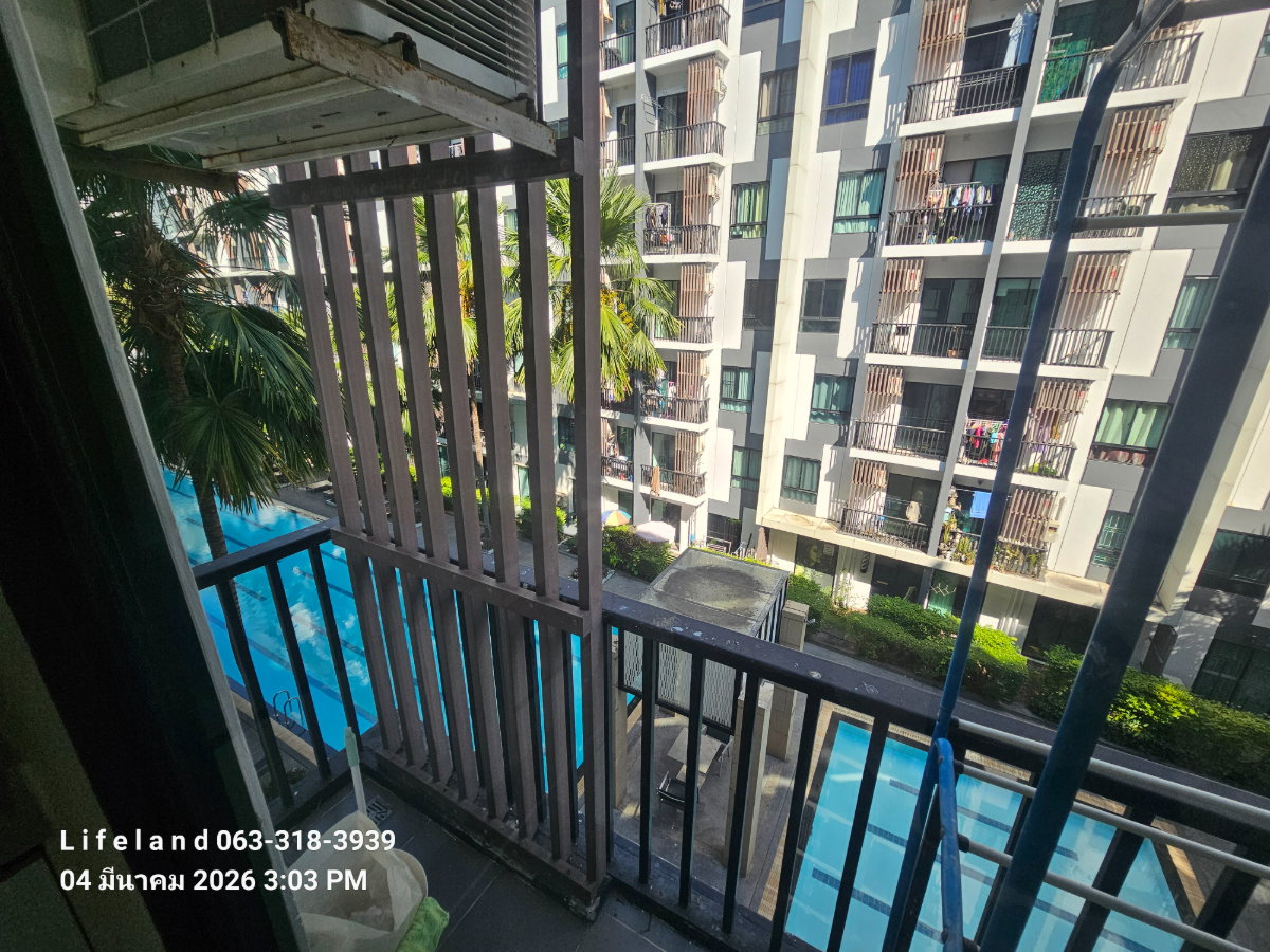 รูป ให้เช่า I Condo สุขุมวิท 105 ตึก A3 ชั้น 4 มีเครื่องซักผ้า เฟอร์ครบ พร้อมอยู่ (Line: @lifeland) - รูปที่ 13/13