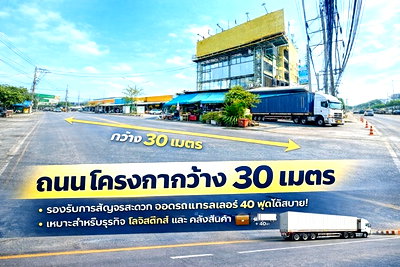 เช่าโรงงาน ถนนสุวินทวงศ์ : โกดังให้เช่า 1 นอน 1 น้ำ Mega Home สุวินทวงศ์ 800ม. ใกล้โลตัสมีนบุรี 900 ม. 54ตร.ว. 216ตร.ม. .ทำเลติดถนนใหญ่