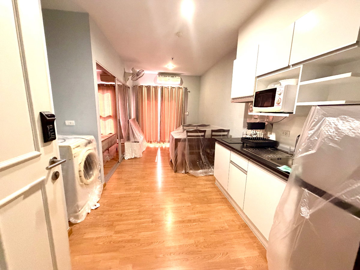 รูป ให้เช่า ห้องไม่เคยปล่อยเช่า มีเครื่องซักผ้า คอนโด The Parkland Phetkasem | ติดรถไฟฟ้า MRT หลักสอง - รูปที่ 1/9